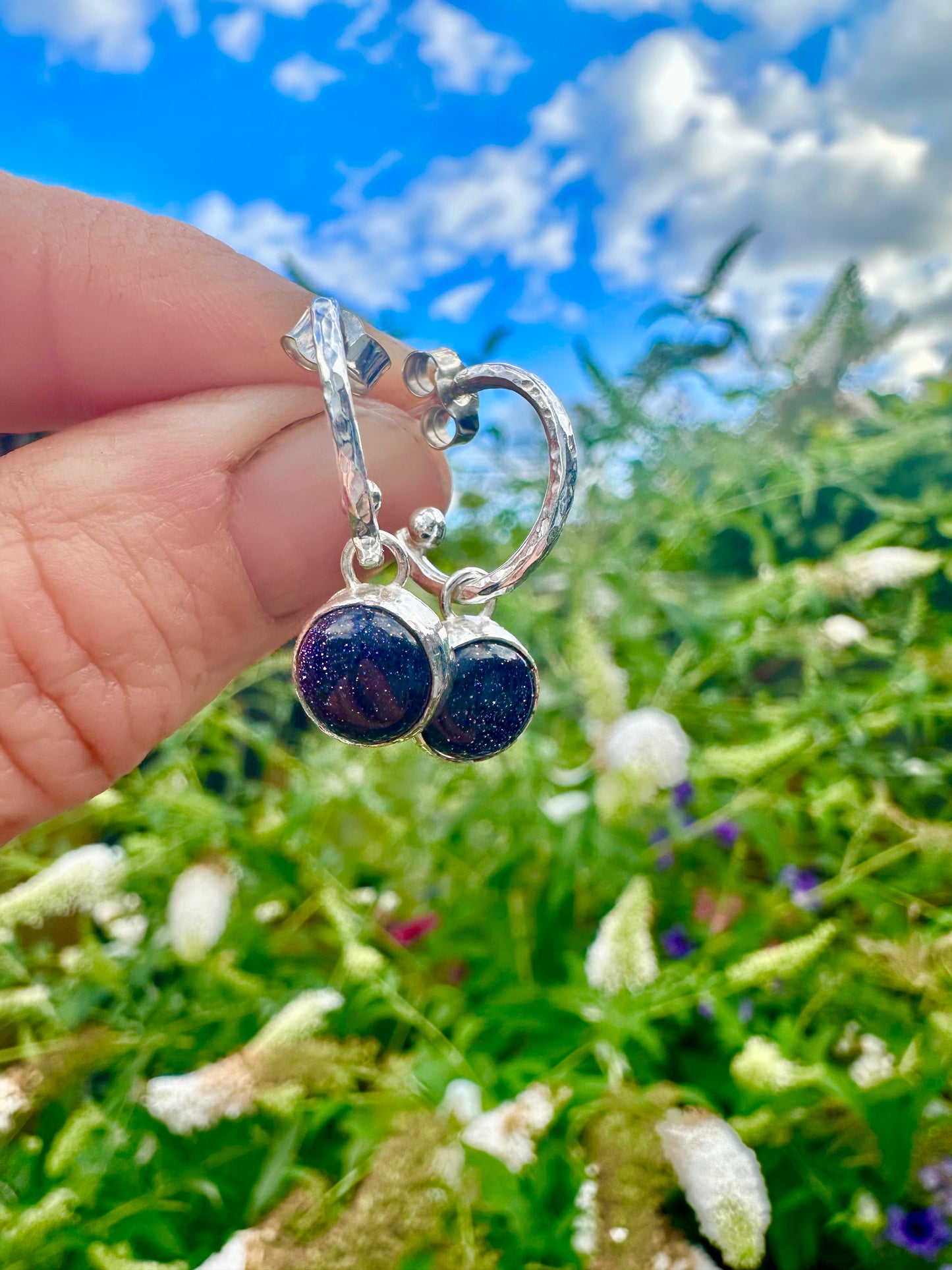 Everchange Huggies- Blue Goldstone