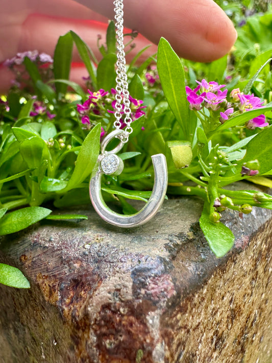 Forged in Sparkle necklace