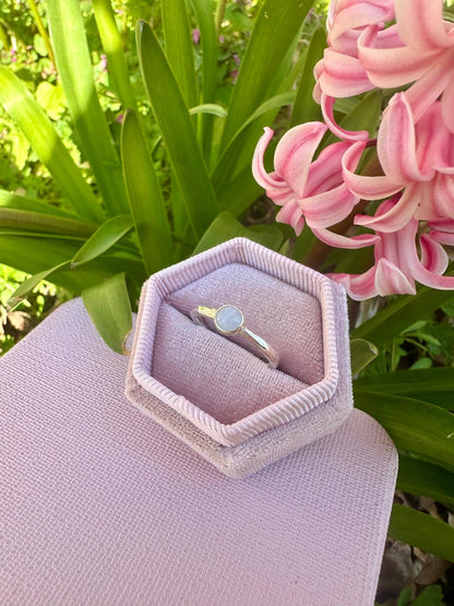 Blue Lace Agate Ring