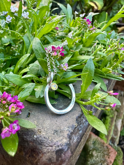 Forged in Sparkle necklace