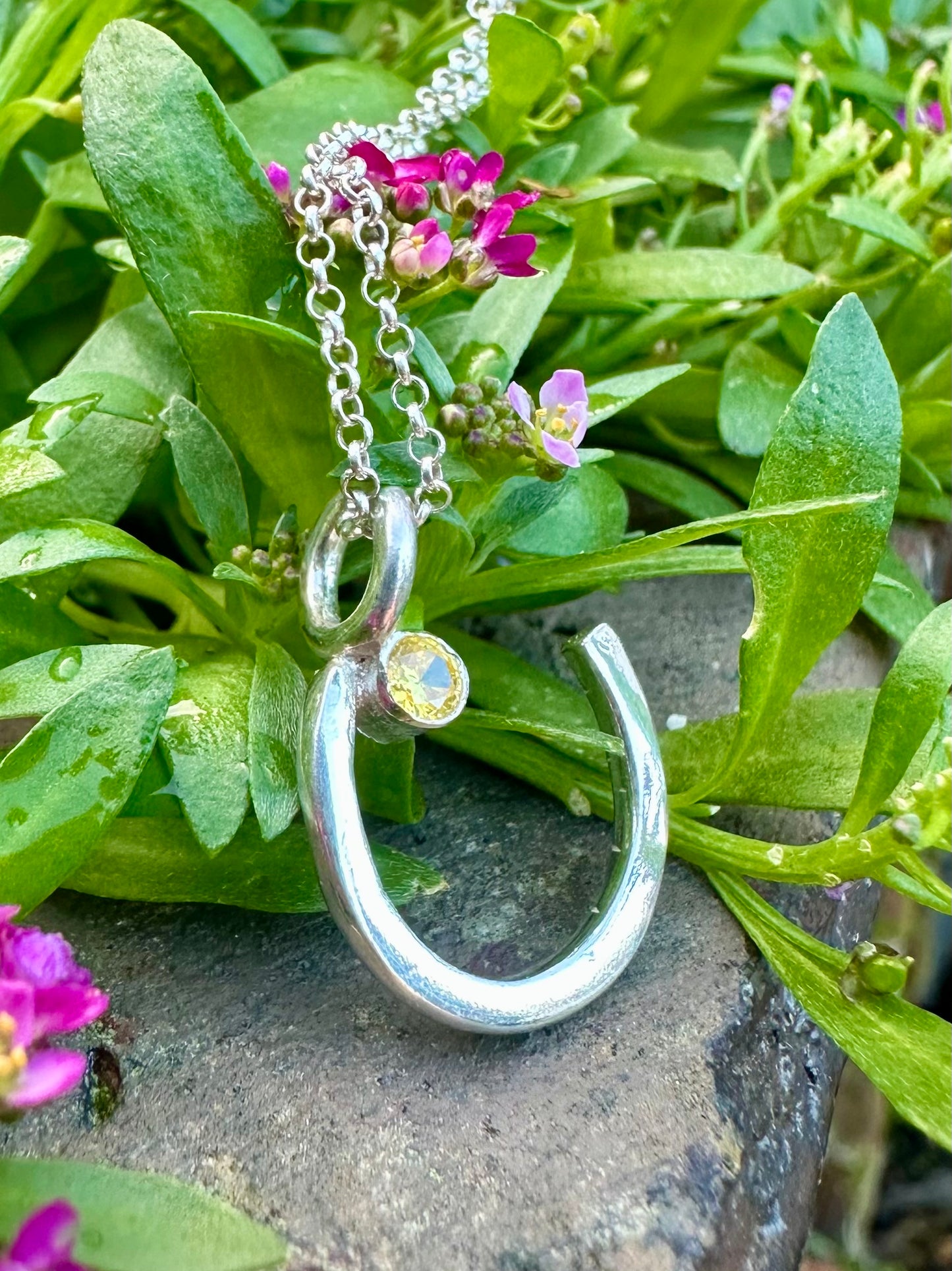 Forged in Sparkle necklace